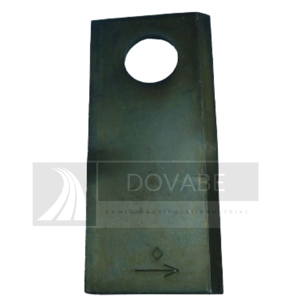 CUCHILLA ROTATIVA PÖTTINGER IZQUIERDA 112X48X4mm Ø21mm