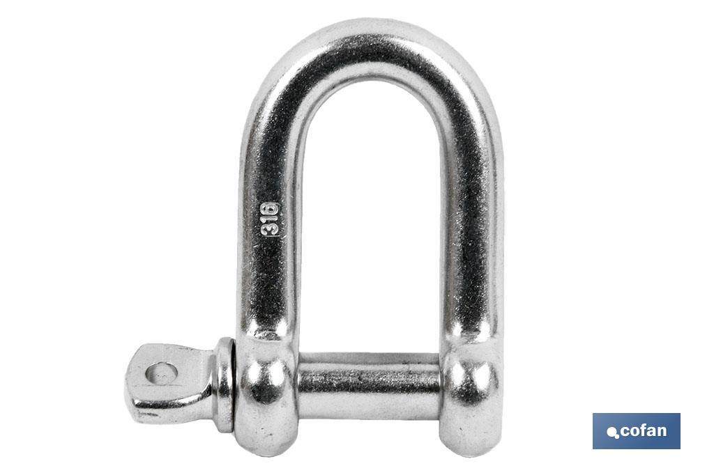 GRILLETE RECTO M-12 GALVANIZADO